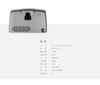 MINI Stainless Steel Hand Dryer AK2803A