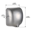 Stainless Steel Hand Dryer AK2801