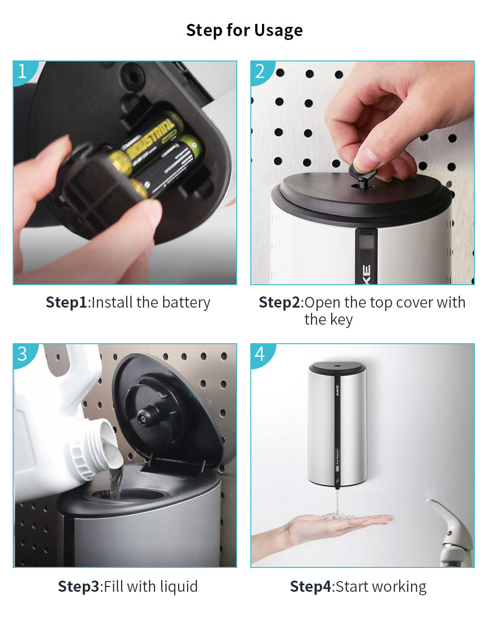 Hand Sanitizer Dispenser
