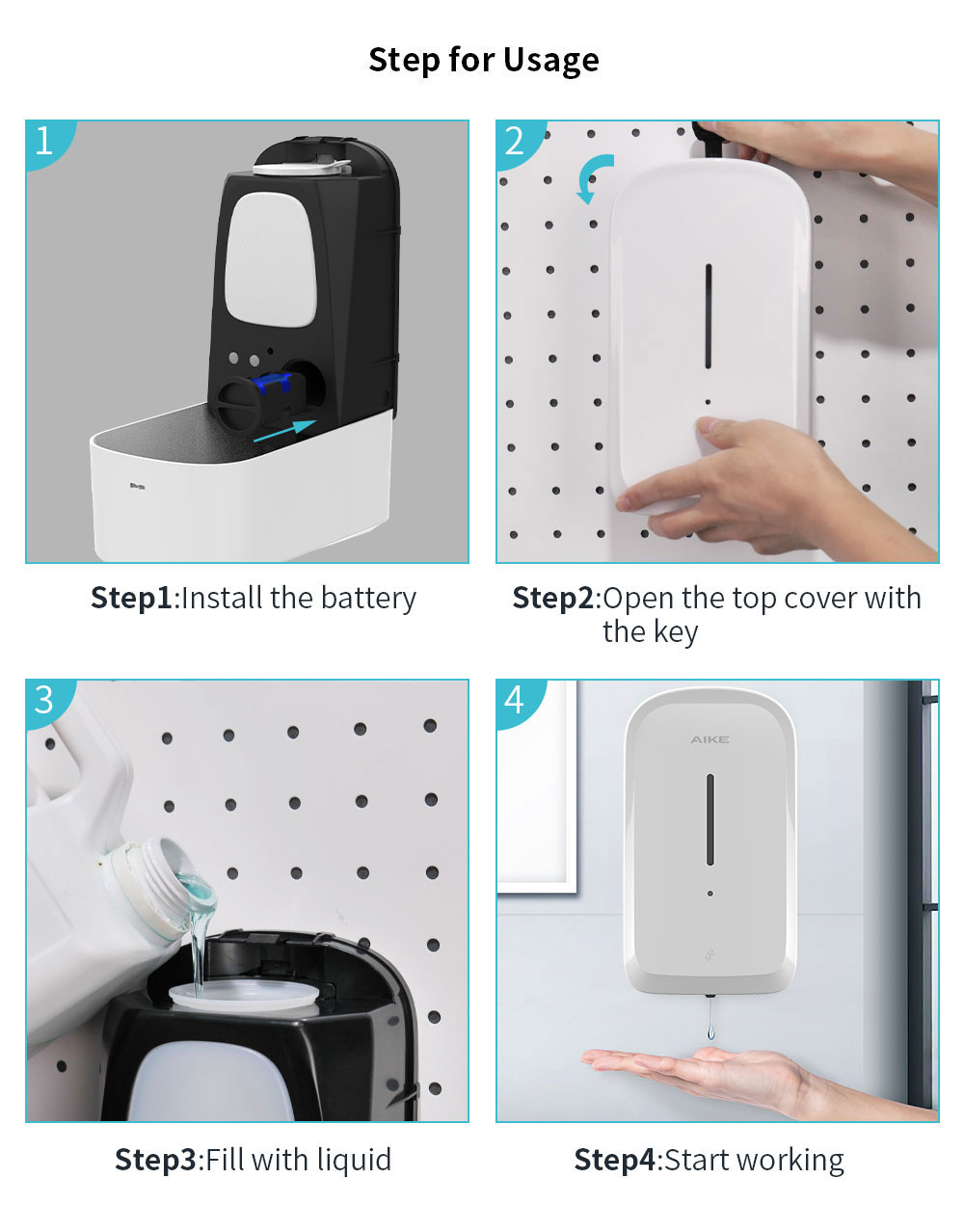 Automatic Liquid Soap Dispenser