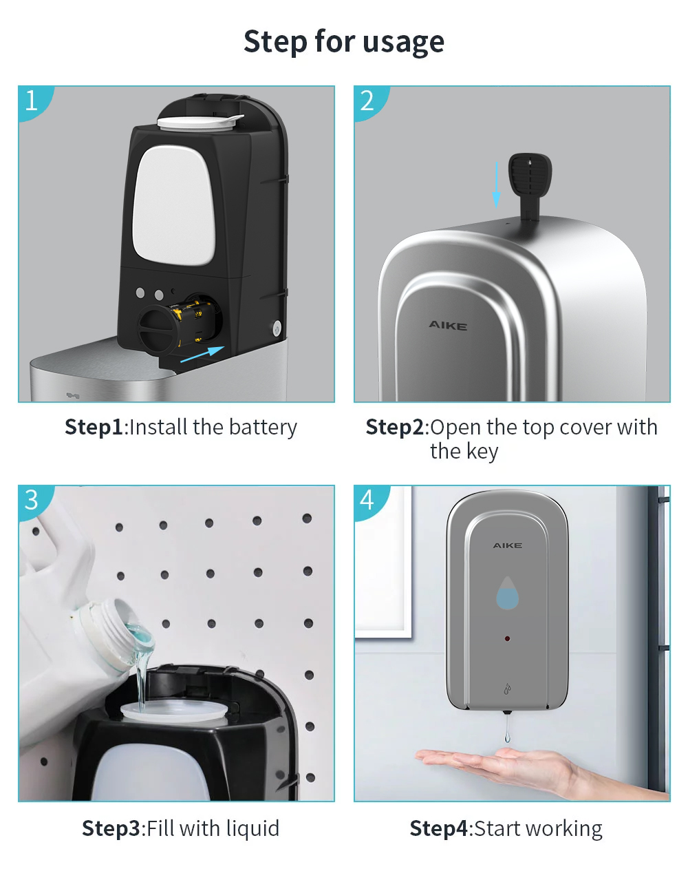 Automatic Liquid Soap Dispenser