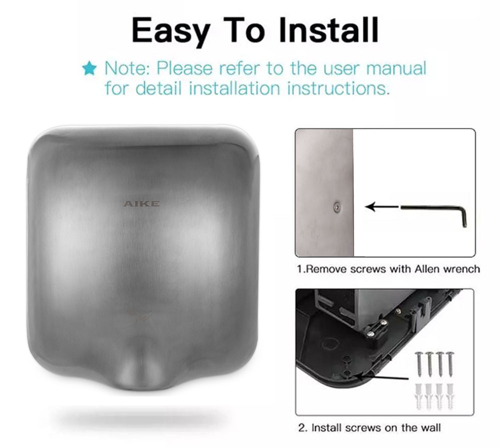 Stainless Steel Hand Dryer