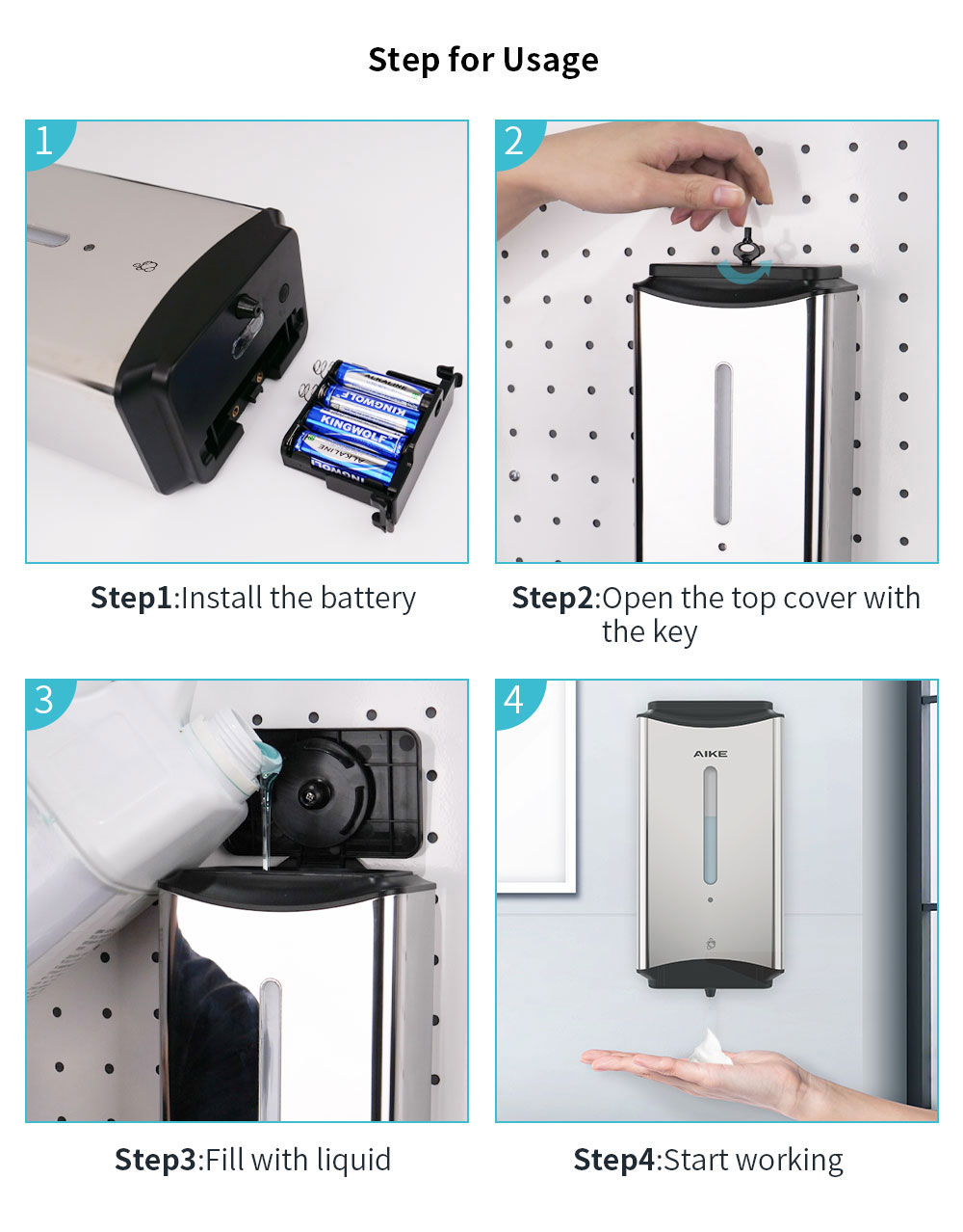 Automatic Foam Soap Dispenser