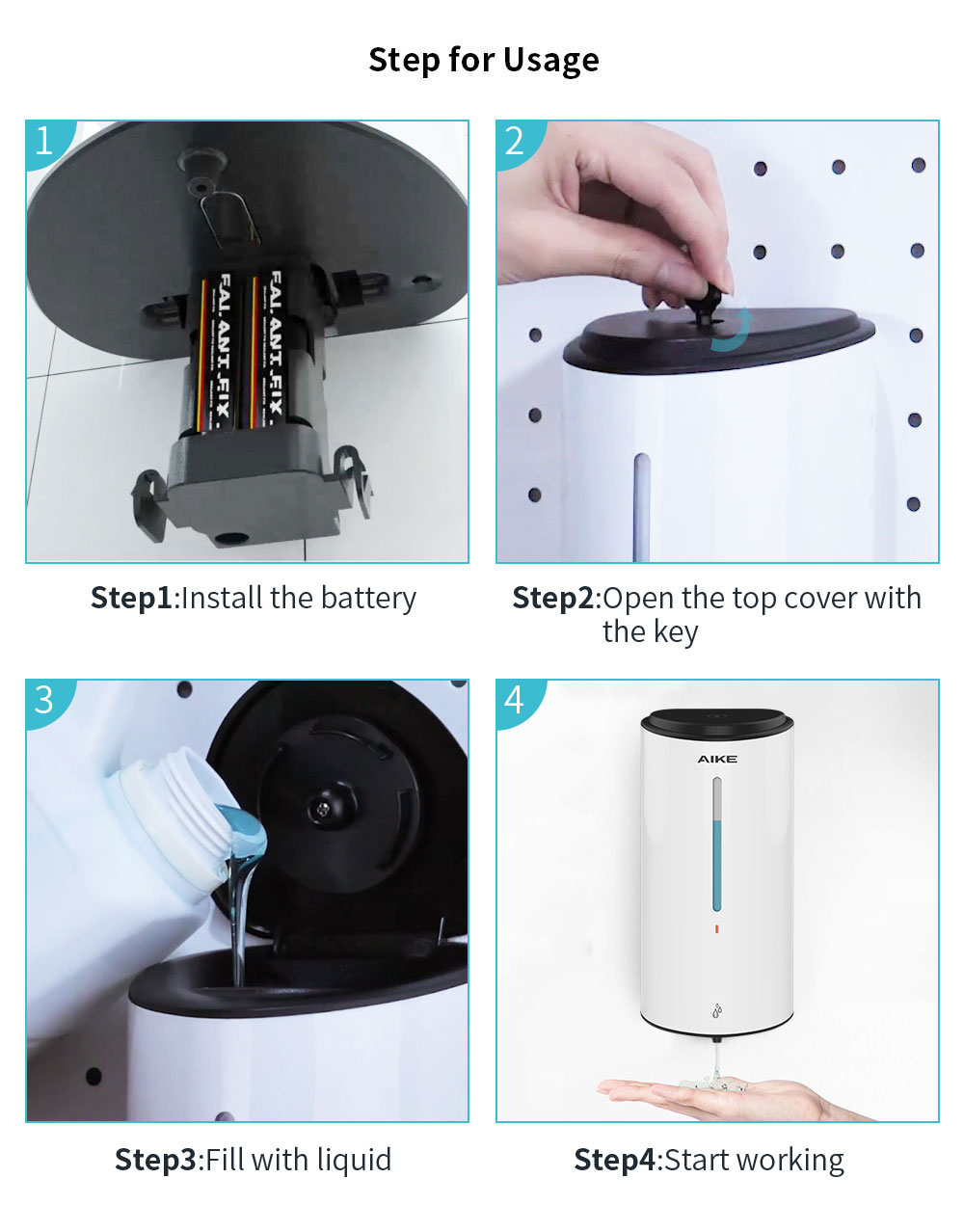Automatic Liquid Soap Dispenser