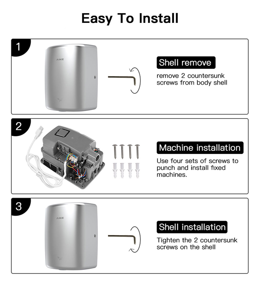Stainless Steel Hand Dryer