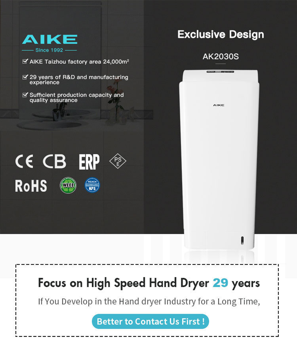 Dual Jet Hand Dryer