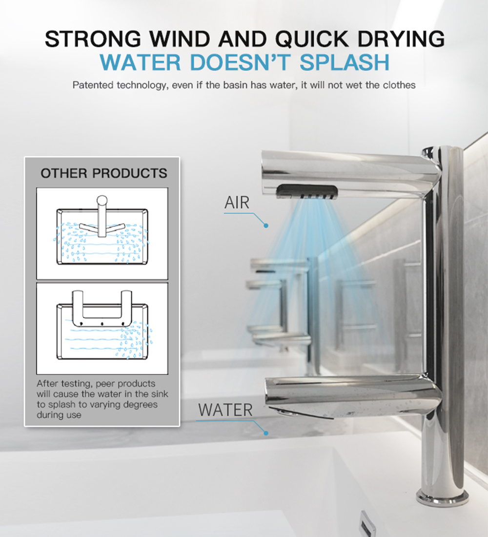 Air Tap hand dryer