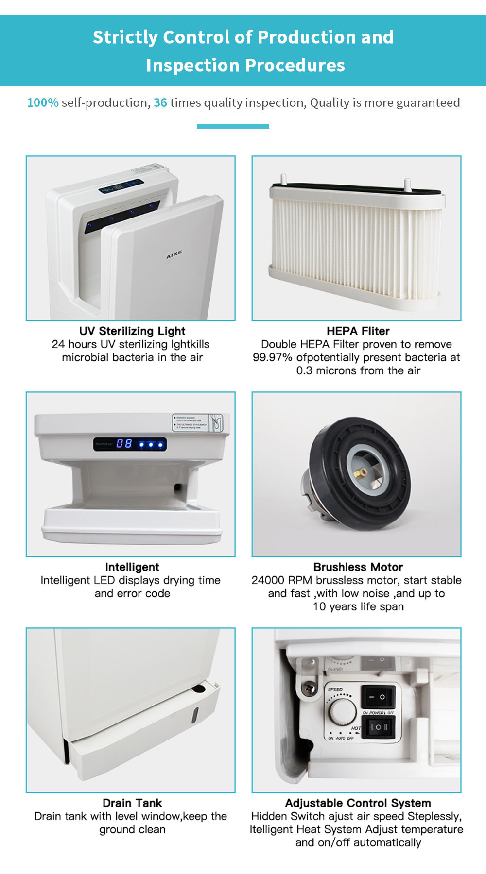 Dual Jet Hand Dryer