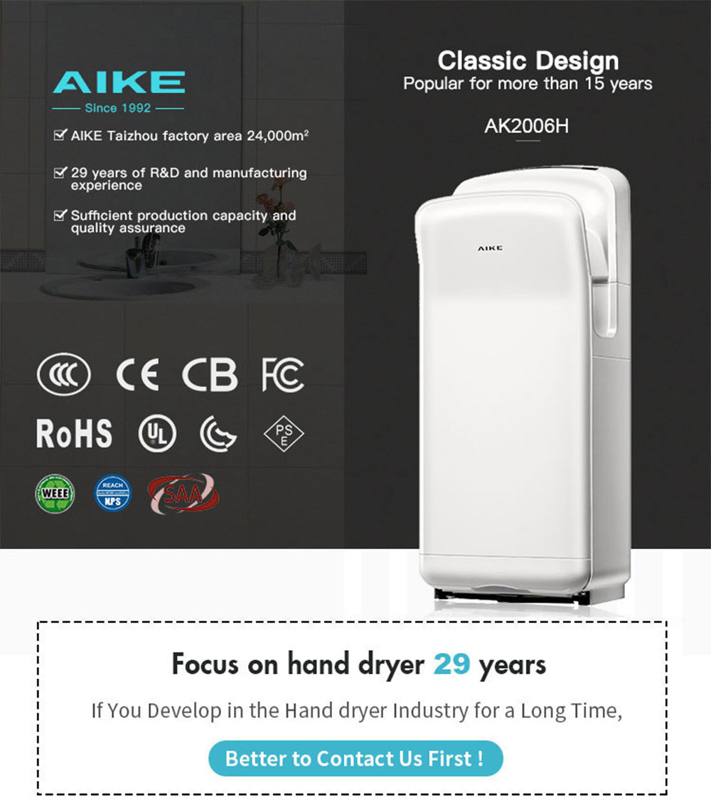 Dual Jet Hand Dryer