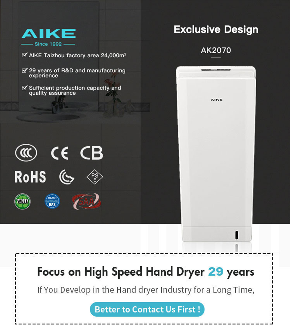 Dual Jet Hand Dryer