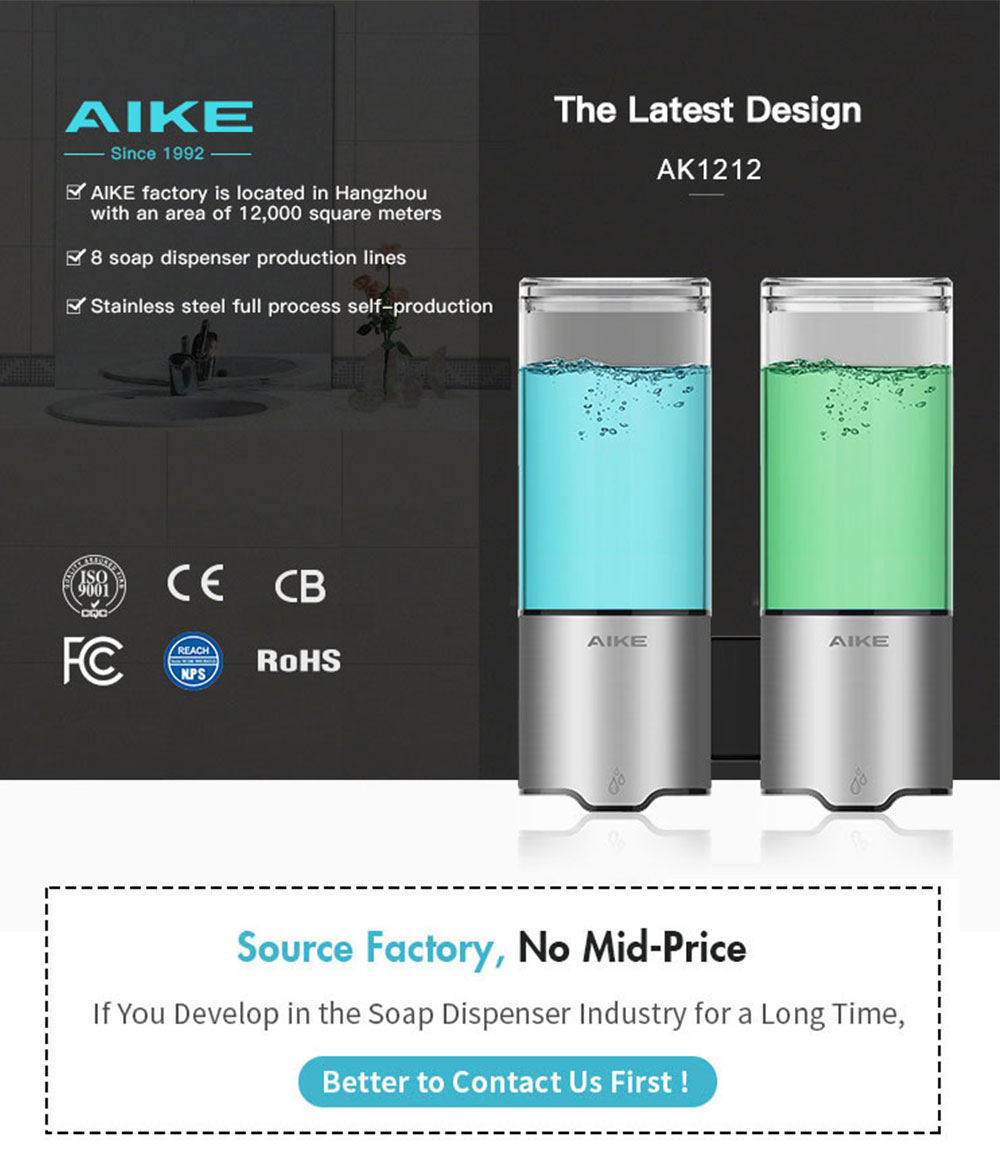 Automatic Double Soap Dispenser