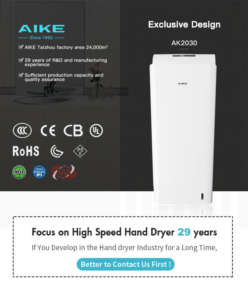 Dual Jet Hand Dryer