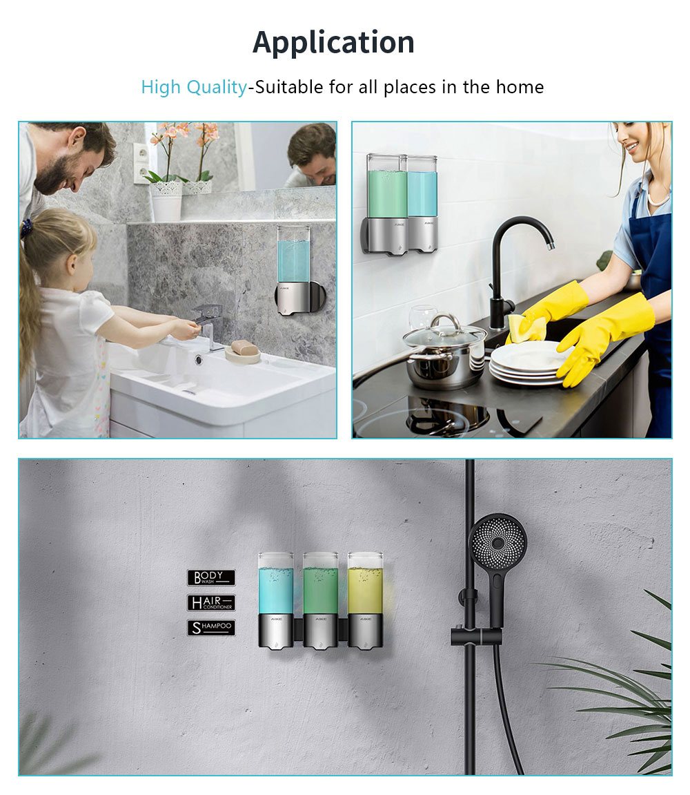 Automatic Double Soap Dispenser