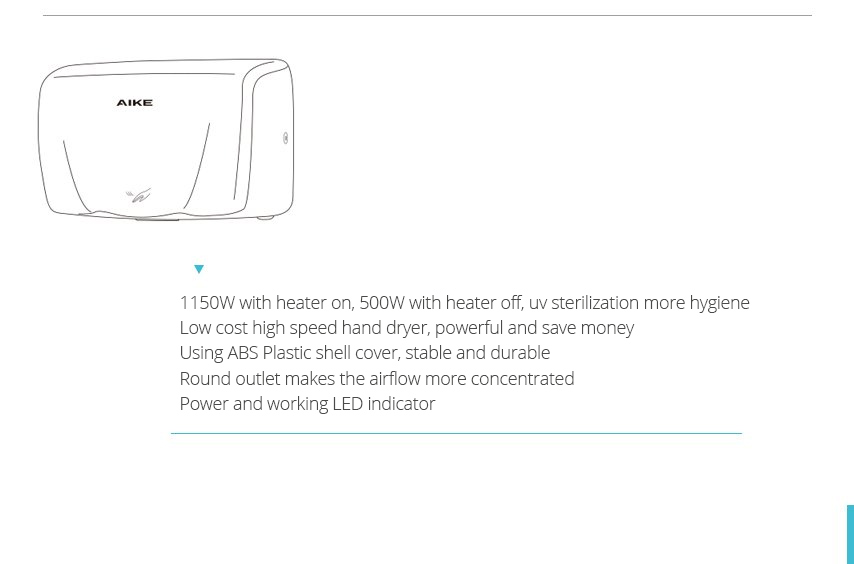 Low Price High Speed Hand Dryer06