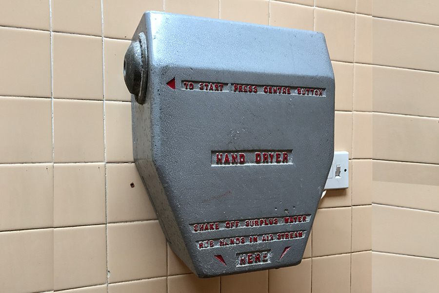 Oldest hand dryer